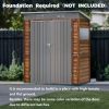 3*5FT Iron-Wood Combination Tool Shed – A Perfect Blend of Nature and Functionality