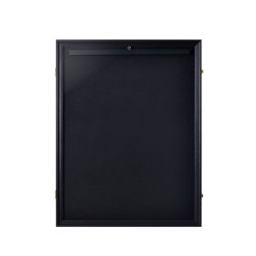 Shirt Display Frame With UV Resistant Acrylic and Hanger, Wall Mounted Baseball Basketball Football Hockey Shirt Display Frame Black