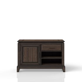 Chocolate Office Storage Credenza