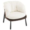 Velvet Accent Chair Barrel Chair with Metal Legs Modern Comfy Armchair Accent Reading Chair for Living Room, Bedroom, Study Room