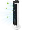 40" Oscillating Tower Fan 24H Timer 23.3 ft/s High Velocity with Remote Control