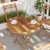 Table Top 27.6"x27.6"x1" Octagonal Solid Wood Teak