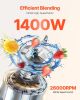 Blender for Smoothies, 61 oz 1400W, Professional Blender with Powerful Motor