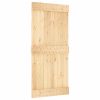 Door NARVIK 37.4"x82.7" Solid Wood Pine