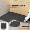 Carpet Tiles Peel and Stick, 12' x 12' Squares Self Adhesive Carpet Floor Tile, Soft Padded Carpet Tiles