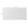 Outsunny 10 x 20ft Carport Roof, UV Resistant Canopy Replacement Cover with Ball Bungee Cords, White