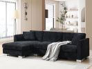 [VIDEO provided][New] 96*56" Modern Cloud Sectional Sofa,L-shaped Luxury Couch Set with 2 Free pillows