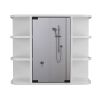 White 2 Piece Bathroom Set