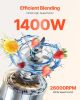 Blender for Smoothies, 85 oz 1400W, Professional Blender with Powerful Motor, Multi-Functional Food Processing Blender for Smoothie/Milkshake/Juice
