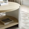Round Coffee Table,31" Coffee Table for Living Room