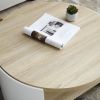 Round Coffee Table,31" Coffee Table for Living Room