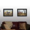 Trendy Decor 4U "Country Roads" Framed Wall Art, Modern Home Decor Framed Print for Living Room, Bedroom & Farmhouse Wall Decoration by Billy Jacobs