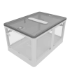 Transparent Stackable Storage Bins