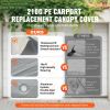 VEVOR Carport Replacement Canopy Cover 10 x 20 ft, Garage Top Tent Shelter Tarp Heavy-Duty Waterproof & UV Protected
