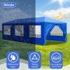1 Set of 10'x30' Party Tent Canopy for Outdoor Weddings, Heavy-Duty Waterproof Event Shelter with Removable Sidewalls, Ideal for Parties, Booths