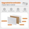 Living Room Cabinet Layers Set of 2 Fabric Drawers Beside Nightstand Table Closet Chest Clothes Display Cabinet Of Furniture