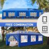 1 Set of 10'x30' Party Tent Canopy for Outdoor Weddings, Heavy-Duty Waterproof Event Shelter with Removable Sidewalls, Ideal for Parties, Booths